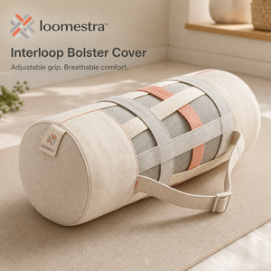 🧘 Loomestra™ Interloop Adjustable Bolster Cover
